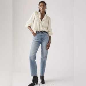 Levi's 501 Original Fit Medium Wash Jeans Size 28x30